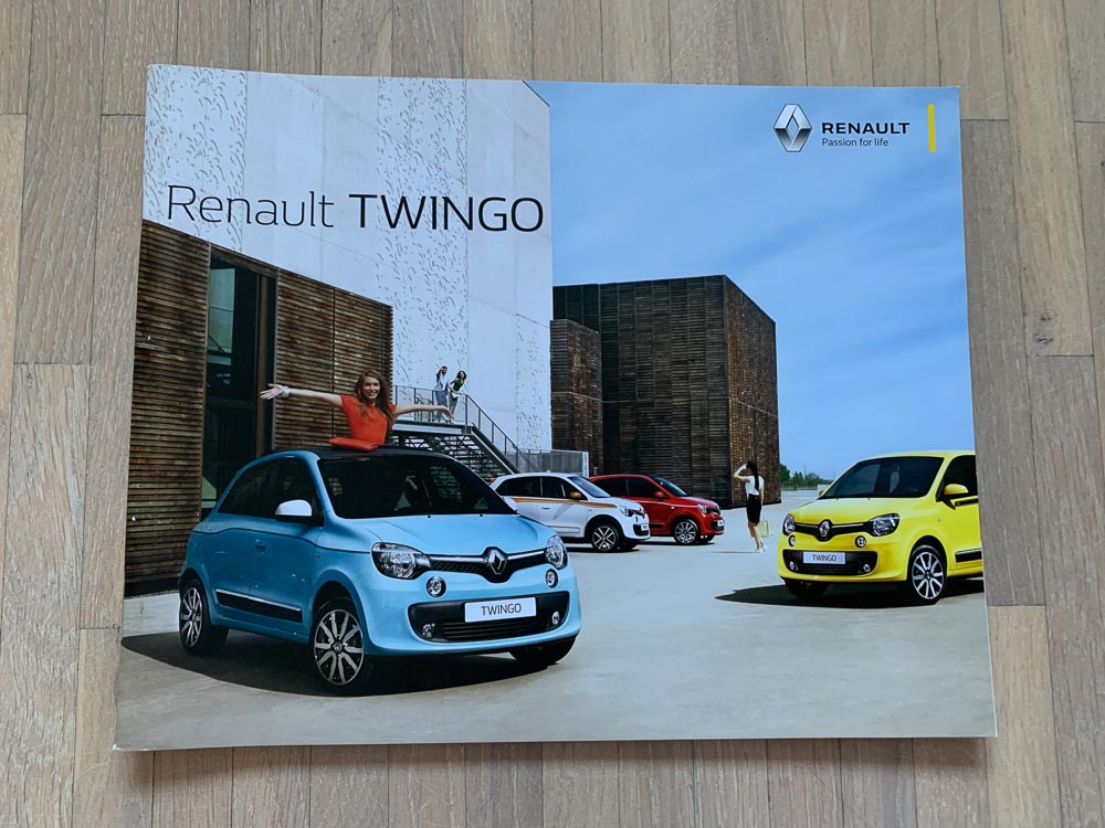 Twingo – Autoprospekte-Sammlung