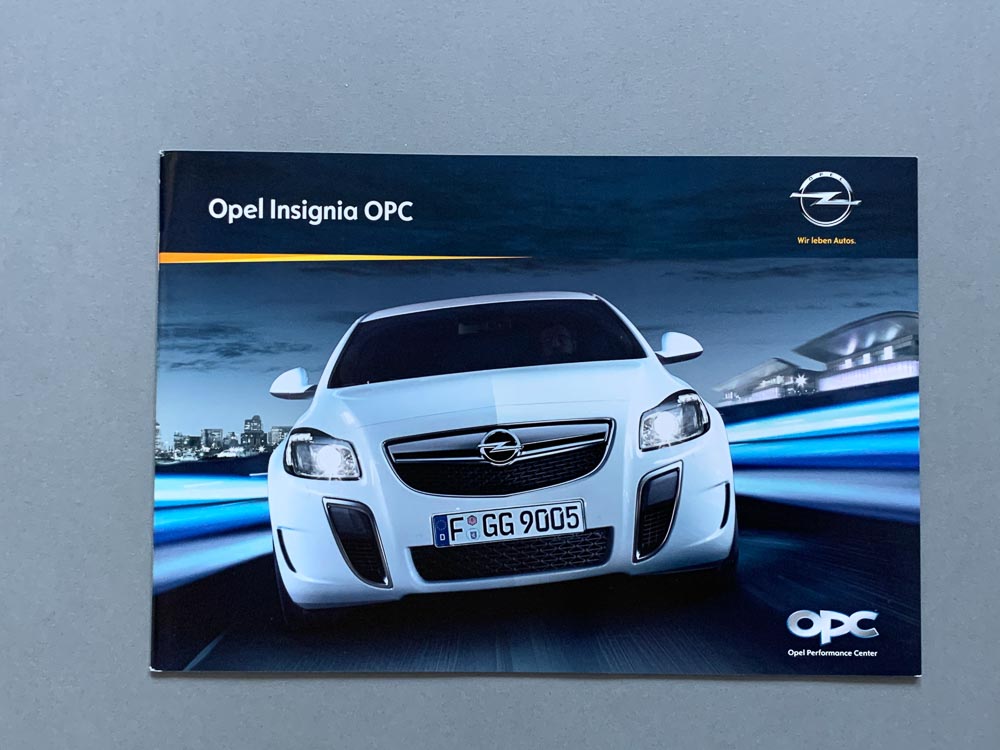 Opel OPC Inside Prospekt 2005 1/05 Autoprospekt Astra Nürburgring IAA Filmspots 