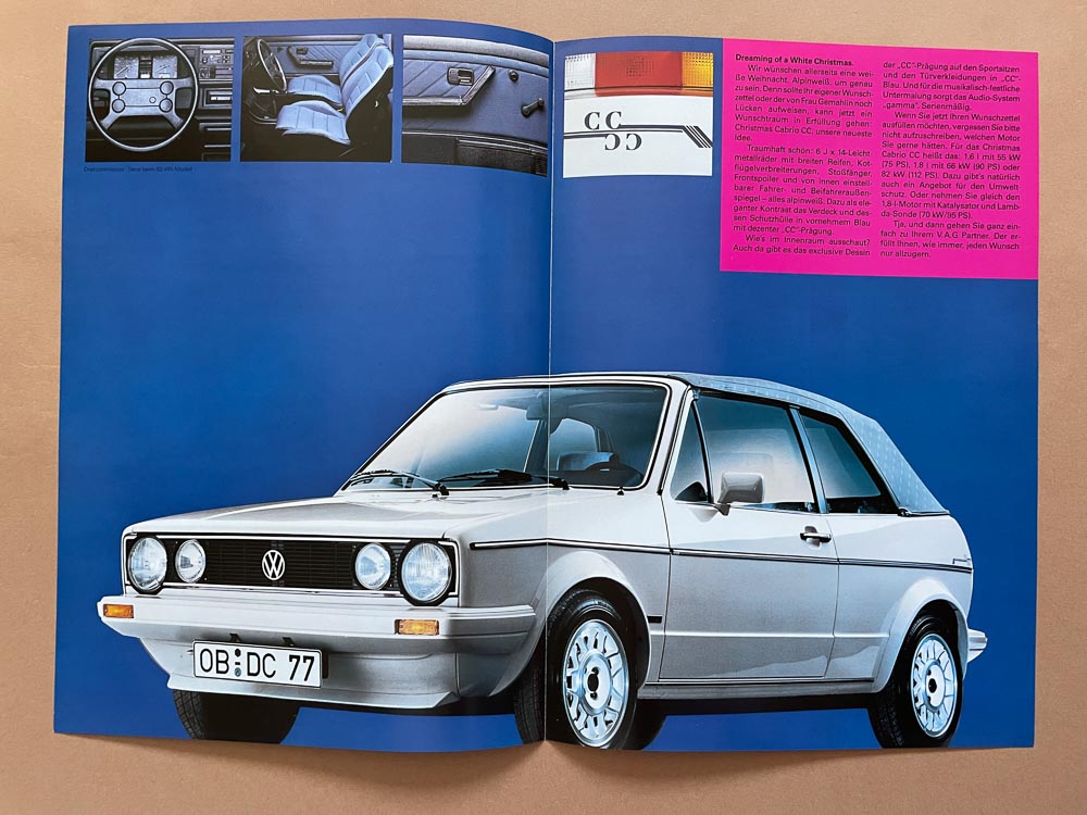 Golf I (74-83) – Autoprospekte-Sammlung